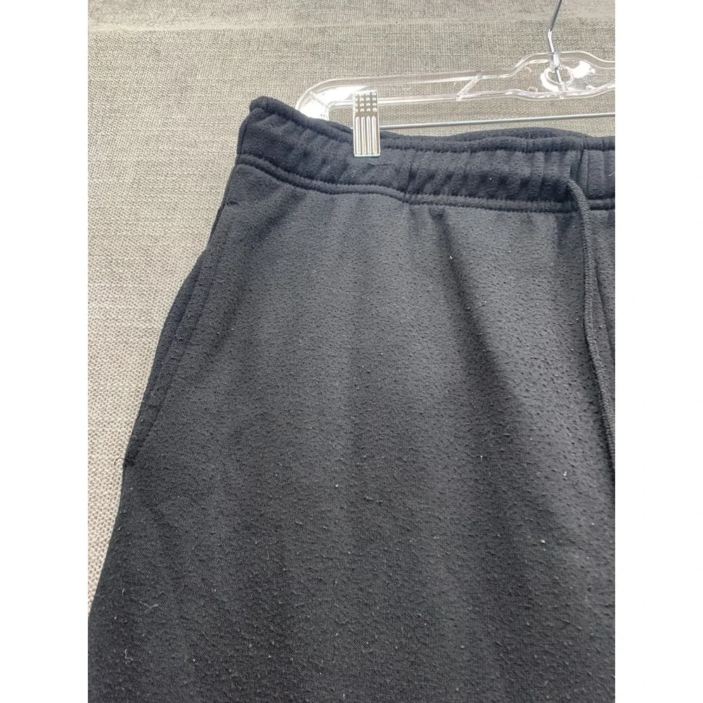 Brooklyn Cloth Joggers Pants Mens L Black Elastic Waist Performance Tapered‎ Leg